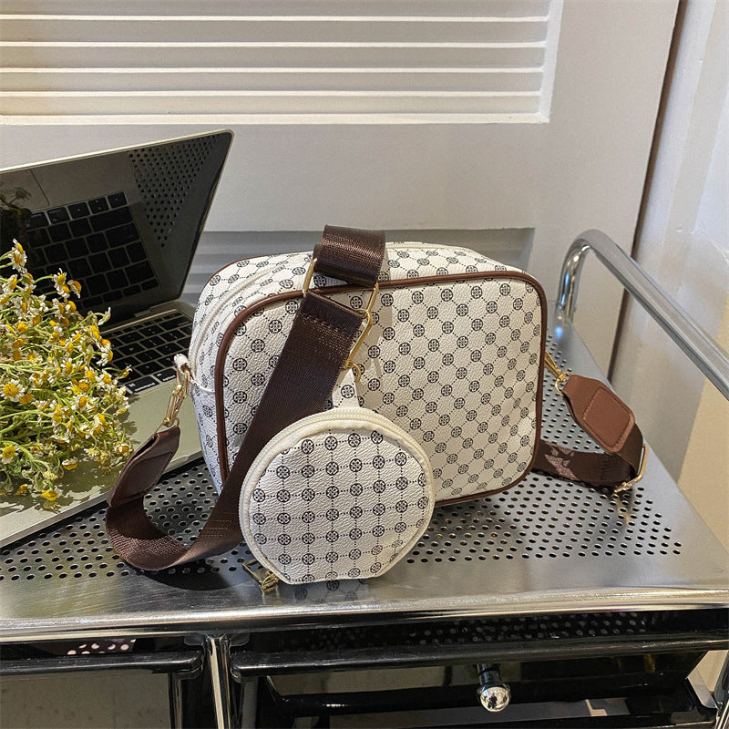 Vintage Pattern Crossbody Shoulder Bag