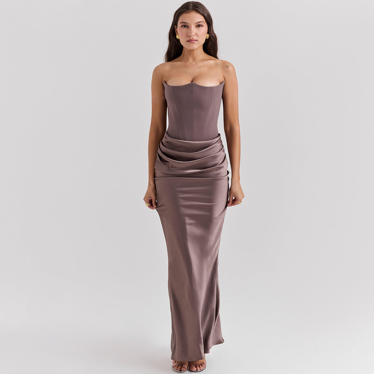 Sexy Long Sleeve Bodycon Evening Party Dress