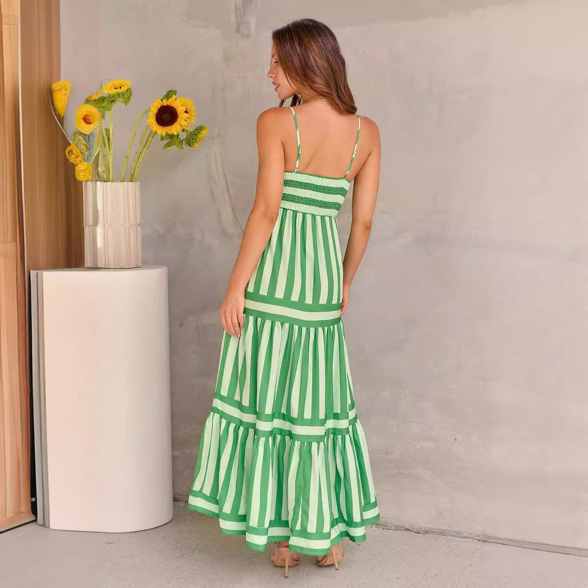 Women's light Striped Dress – Ideal for Summer