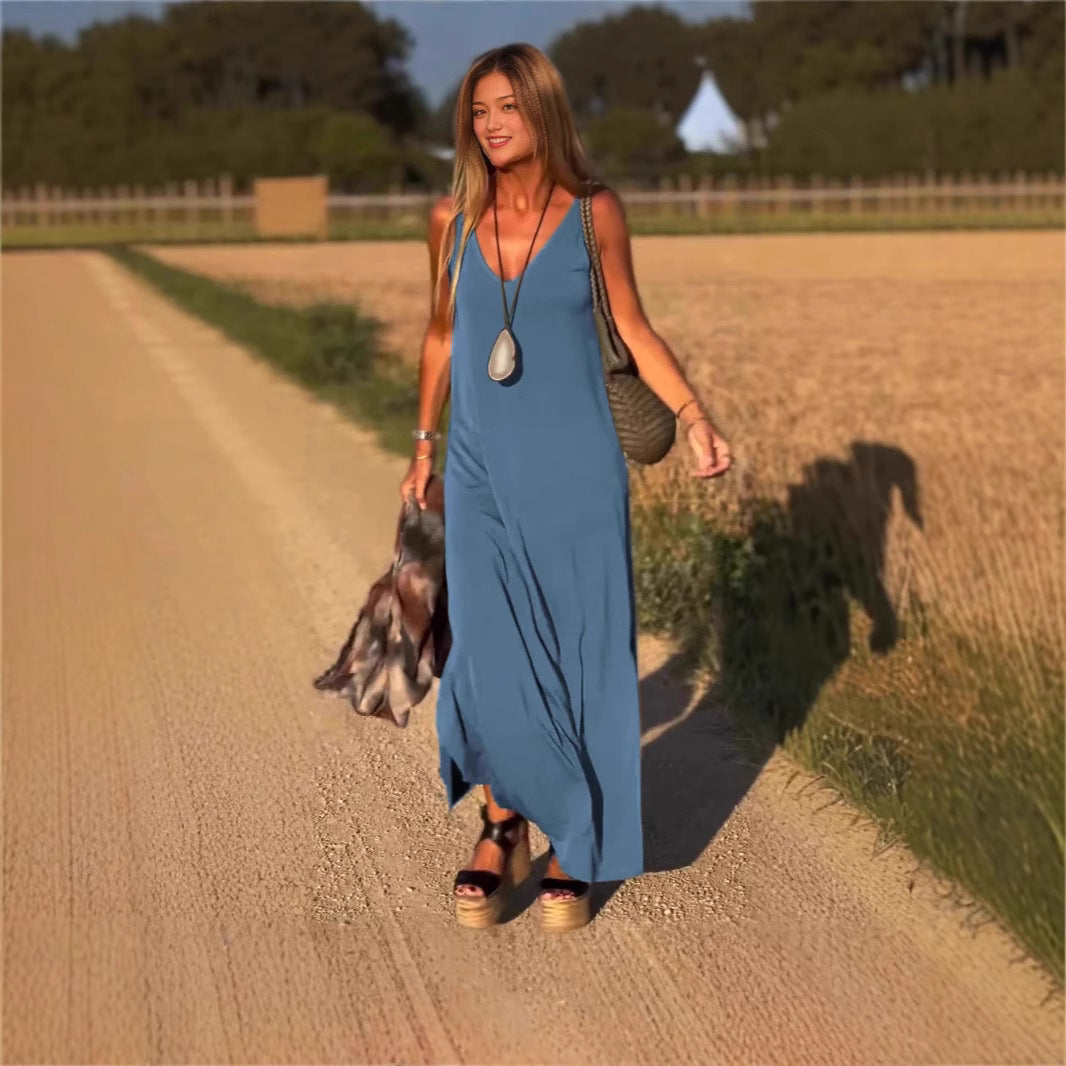 Women's Sexy Trend V-neck Strap Dress