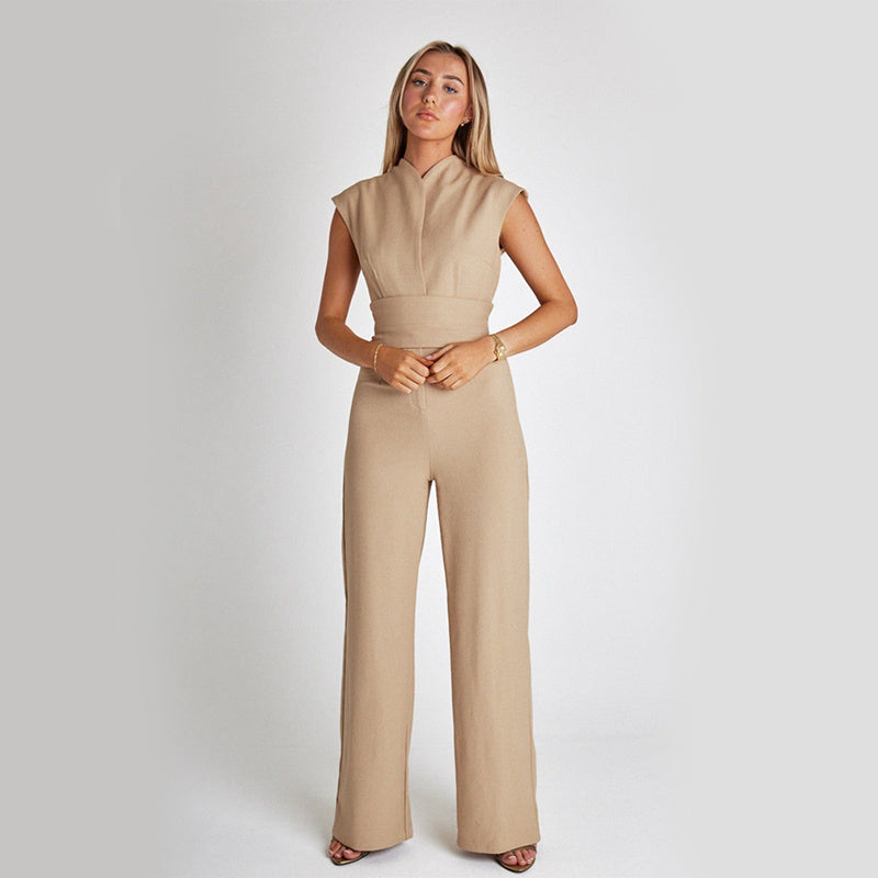 Women’s Elegant Sleeveless Jumpsuit