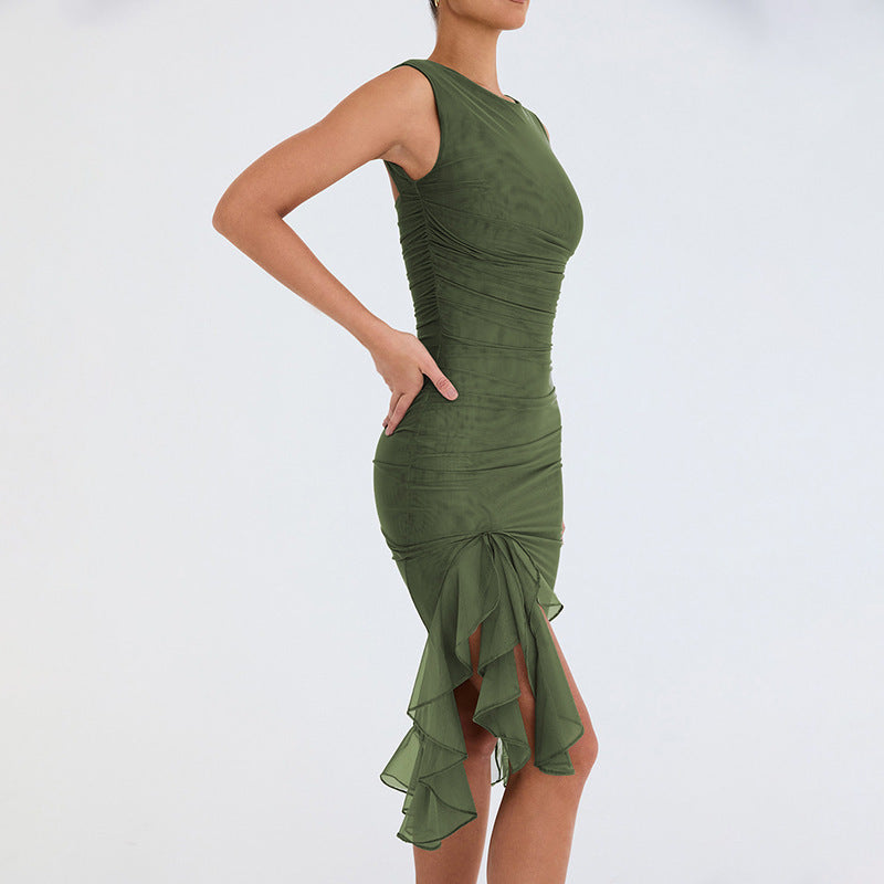 Elegant Slim Sleeveless Party Dress