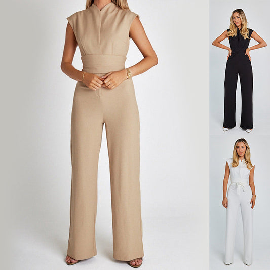 Women’s Elegant Sleeveless Jumpsuit