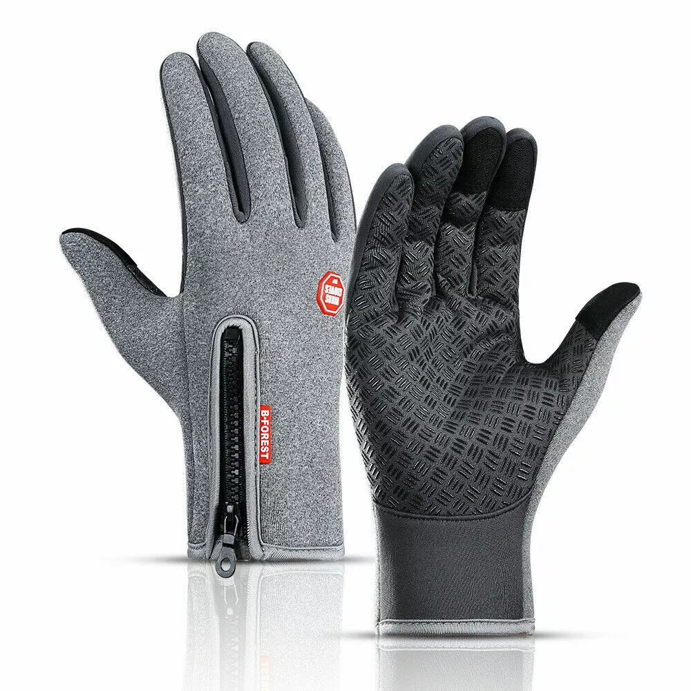 Winter Thermal Touchscreen Gloves – Windproof & Water-Resistant, Non-Slip Unisex Gloves for Cycling and Cold Weather