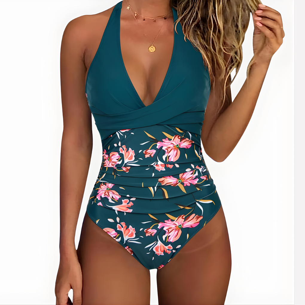Women’s Lightweight One-Piece Swimsuit with Built-In Support and Soft Cups