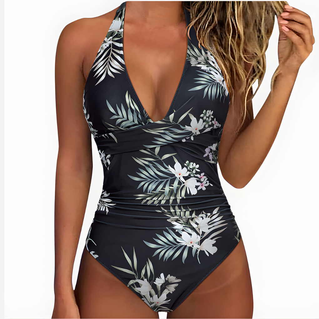 Women’s Lightweight One-Piece Swimsuit with Built-In Support and Soft Cups
