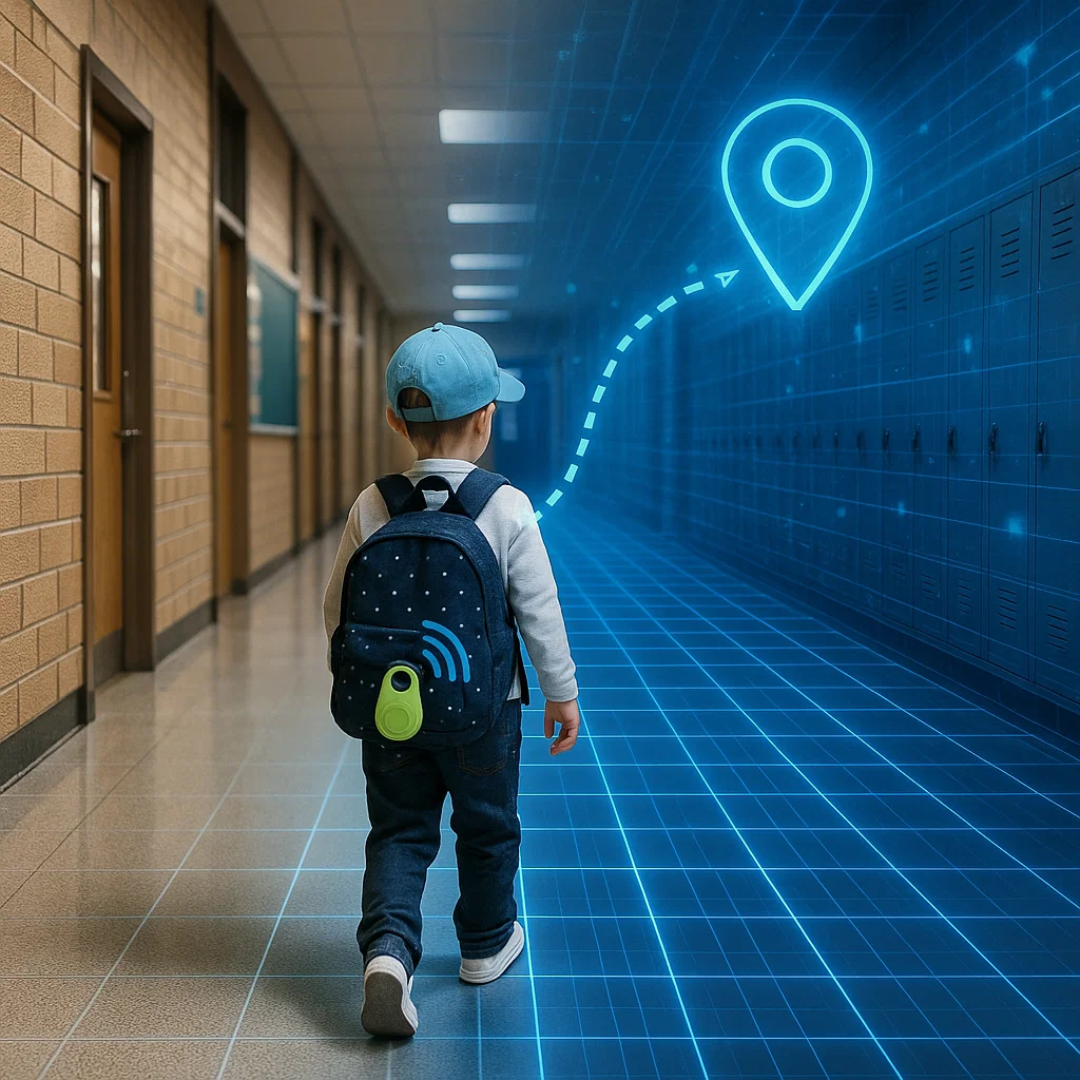 Mini GPS Tracker Smart Anti Lost Locator Tag for Keys Pets Bags and Valuables