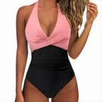 Women’s Lightweight One-Piece Swimsuit with Built-In Support and Soft Cups