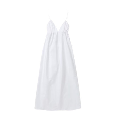 Coastal Cowgirl Open Back Long Dress