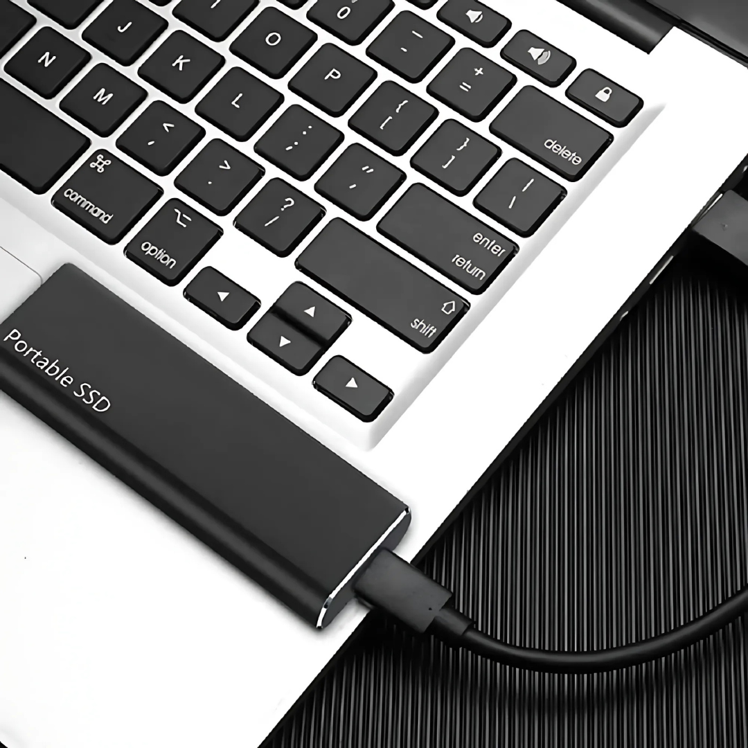 Portable 4TB External SSD USB-C High Speed Compact Solid State Drive