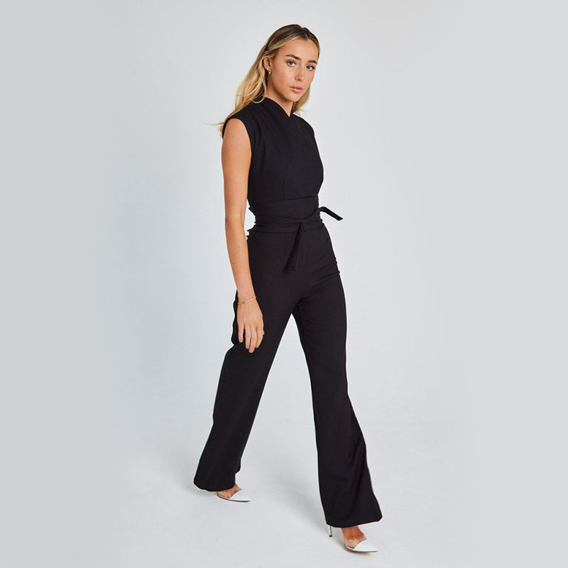 Women’s Elegant Sleeveless Jumpsuit