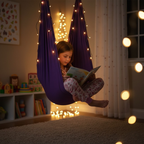 Sensory Pod Swing Hanging Hammock Chair for Kids Indoor Outdoor Relaxation