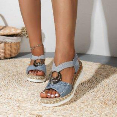 Women’s Peep Toe Wedge Sandals