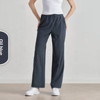 High-Waist Wide-Leg Drawstring Paratrooper Pants