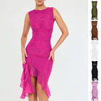 Elegant Slim Sleeveless Party Dress