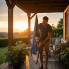 Sensory Pod Swing Hanging Hammock Chair for Kids Indoor Outdoor Relaxation