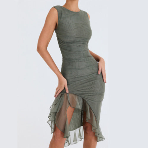 Elegant Slim Sleeveless Party Dress