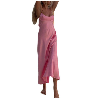 Satin Slip Maxi Dress