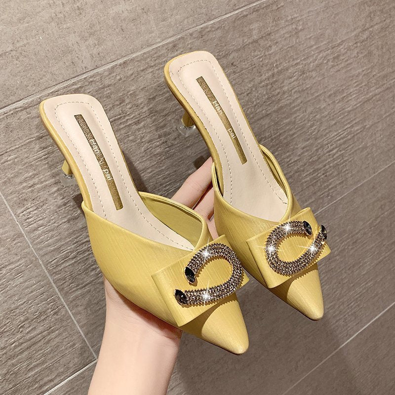 Glam Pointed Toe Stiletto Heels for Women