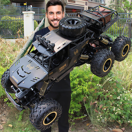 1/12 Scale 6-Wheel RC Monster Truck – High-Speed Off-Road Vehicle with Advanced 2.4GHz Technology