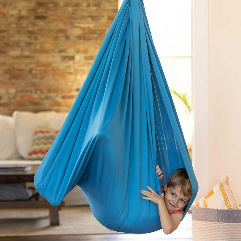 Sensory Pod Swing Hanging Hammock Chair for Kids Indoor Outdoor Relaxation
