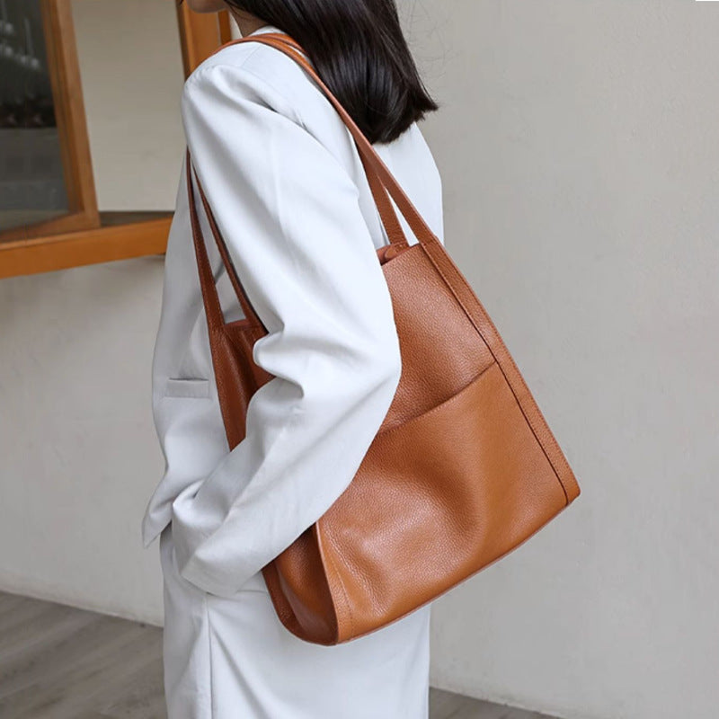 Genuine Leather Shoulder Bag