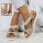 Women’s Peep Toe Wedge Sandals