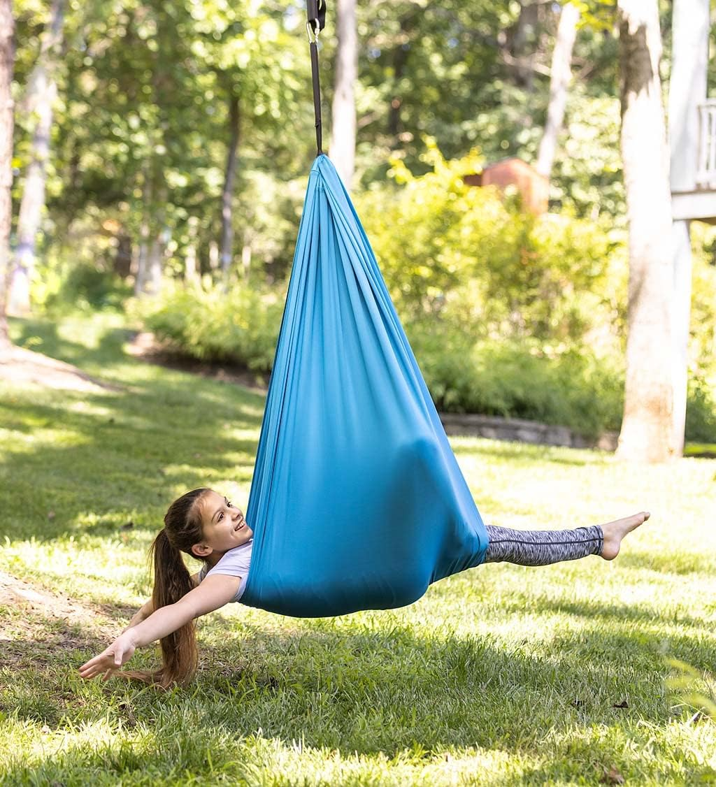 Sensory Pod Swing Hanging Hammock Chair for Kids Indoor Outdoor Relaxation