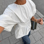 Summer Backless Tie-Back Top