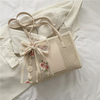 Ladies New Summer Fashion Braided Shoulder Bag