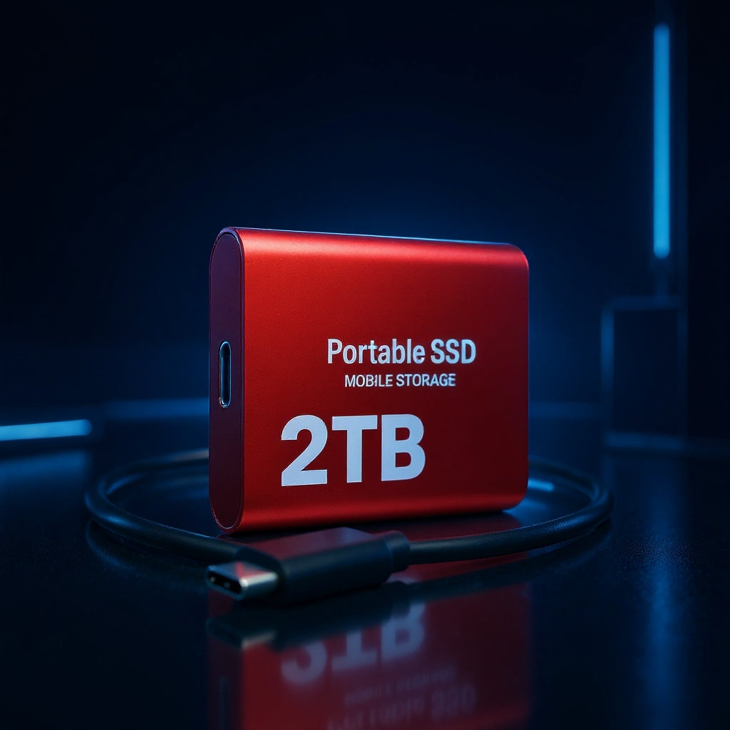 Portable SSD 2TB Hard Drive External Storage Compact Fast Best Quality