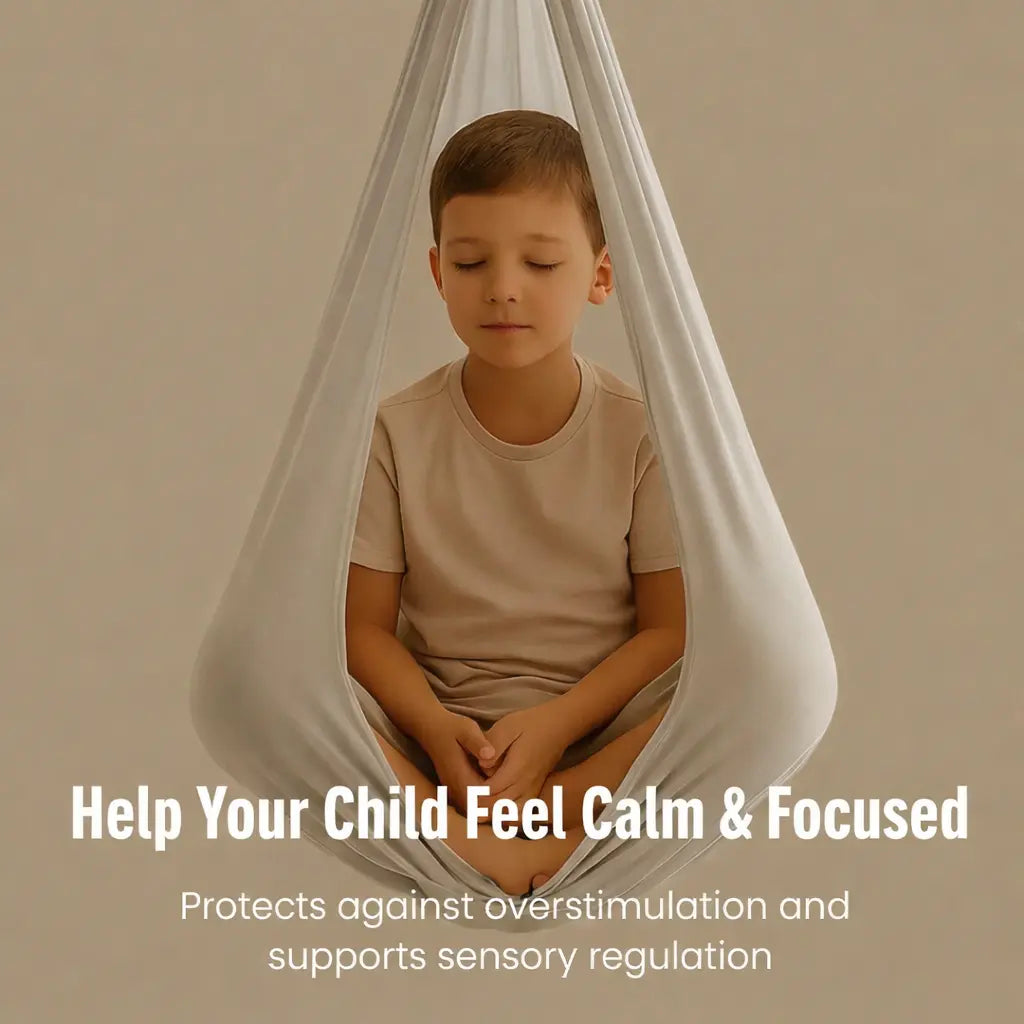 Sensory Pod Swing for Kids and Adults Indoor Outdoor Hanging Hammock Chair