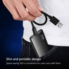 Portable 4TB External SSD USB-C High Speed Compact Solid State Drive