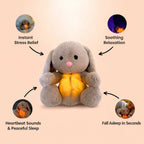 Breathing Bunny Plush Toy – Soft Calming Sleep Companion Stuffed Animal