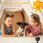 MiniGuardian Wireless Security Camera – HD Wi-Fi Indoor & Outdoor Surveillance with Live View & Night Vision