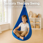 Sensory Pod Swing for Kids and Adults Indoor Outdoor Hanging Hammock Chair