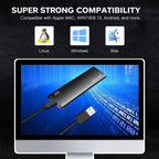 Portable 4TB External SSD USB-C High Speed Compact Solid State Drive