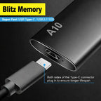 Portable 4TB External SSD USB-C High Speed Compact Solid State Drive