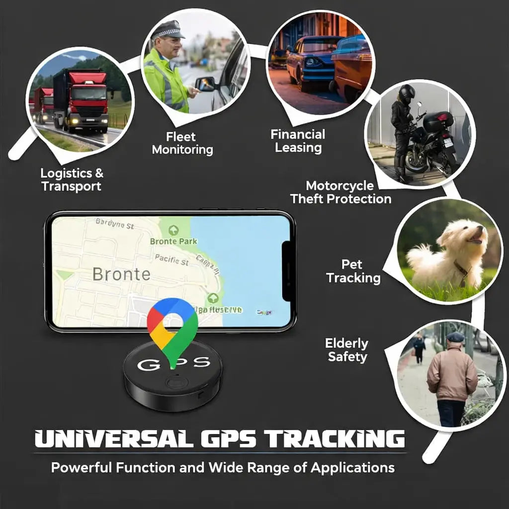 Mini Magnetic GPS Tracker Device – Real Time Vehicle Tracking Locator