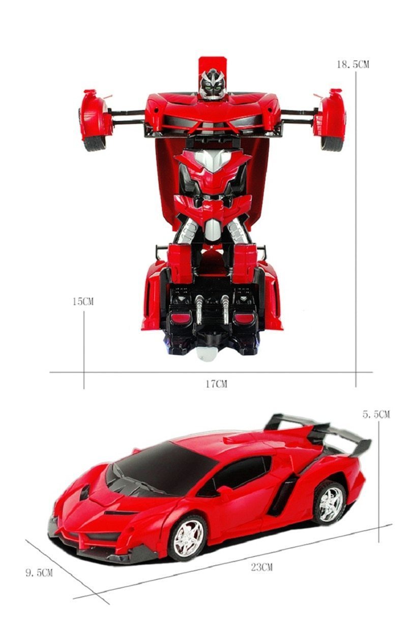 Dual-Function Remote Control Car: Transforming 2-in-1 Design