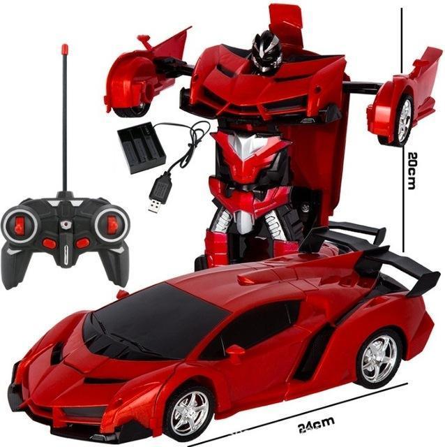 Dual-Function Remote Control Car: Transforming 2-in-1 Design