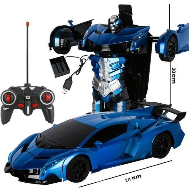 Dual-Function Remote Control Car: Transforming 2-in-1 Design