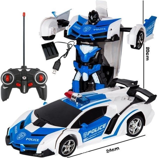 Dual-Function Remote Control Car: Transforming 2-in-1 Design