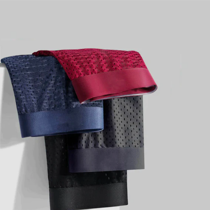 Men’s Bamboo Fiber Boxer Briefs Breathable Stretch Soft Underwear 10 Pack