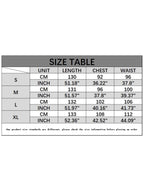 Lightweight Long Dress with Printed V-Neck and Slit - Cardigan-Style