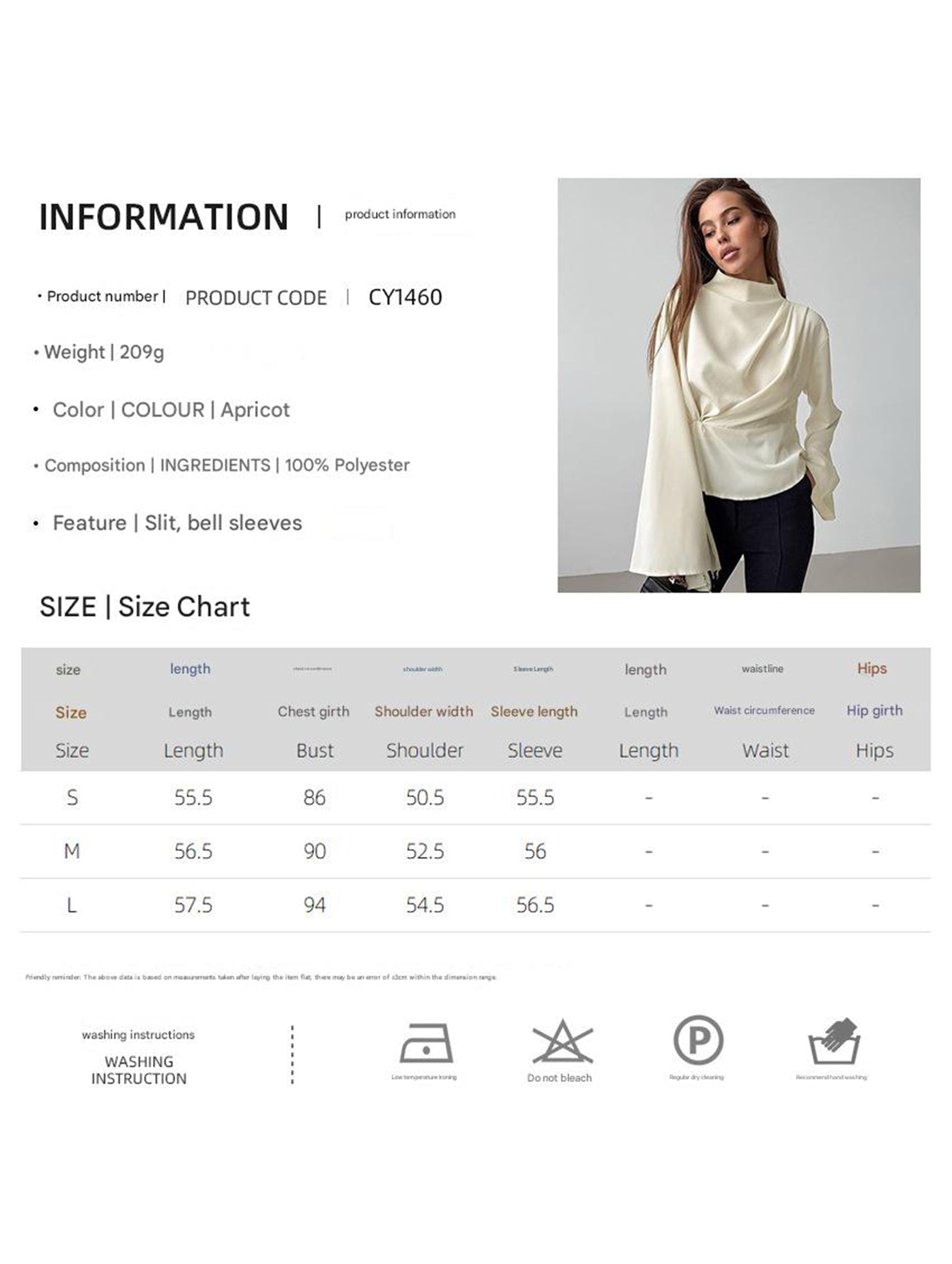 Women’s Long Sleeve Waist-Cinching Blouse – Elegant Casual Top | Dripiume