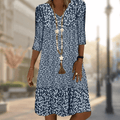 Solara | Chic and Comfortable Floral Midi Dress for Women
