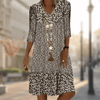 Solara | Chic and Comfortable Floral Midi Dress for Women