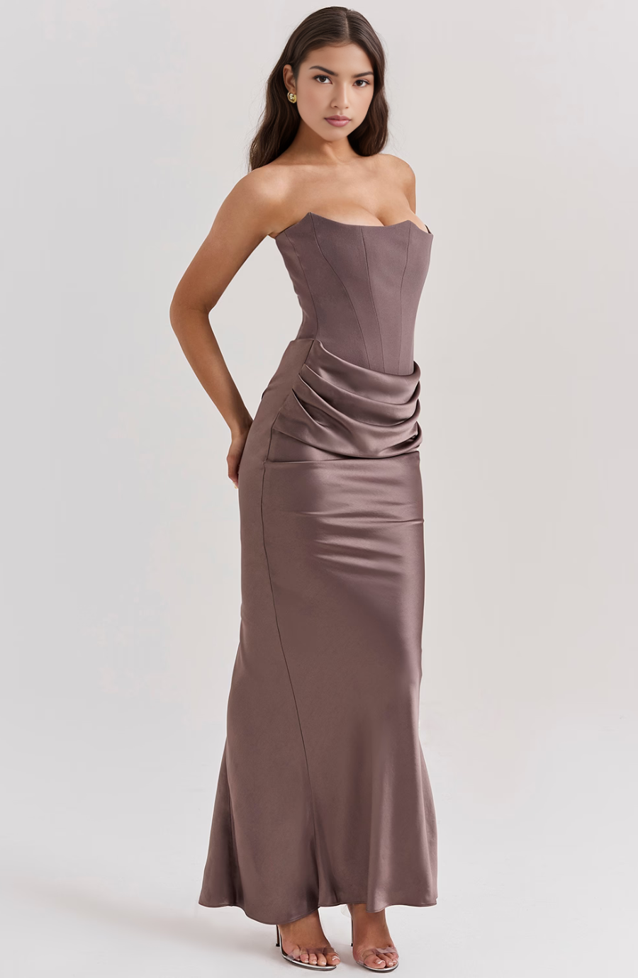 Elegant Wedding Guest Long Dress
