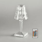 3-in-1 Wireless Rechargeable Crystal LED Table Lamp